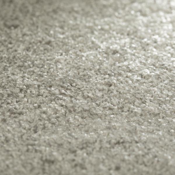 JAB Amaze 477 nagel – quadratische Draufsicht Velours-Teppichboden in Farbton nagel